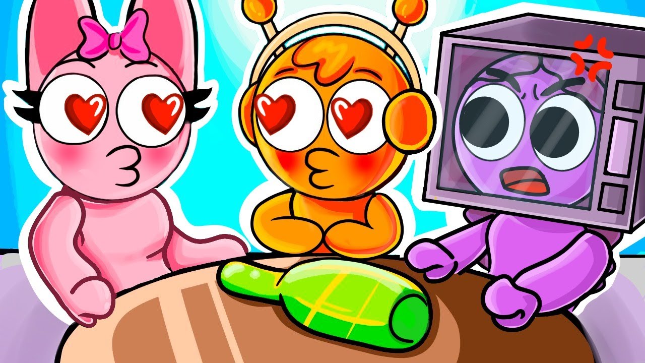OREN juega al JUEGO DE LA BOTELLA con PINKI y LILY en Roblox! 😱😍 INCREDIBOX SPRUNKI