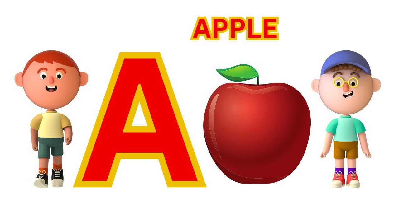 A is for Apple, B is for Bus | ABC Phonics Song : Fun Alphabet Sounds & Phonics