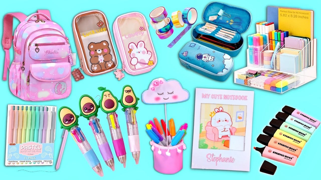 50 IDÉES D’ACCESSOIRE L’ÉCOLE #diy #fournituresscolaires