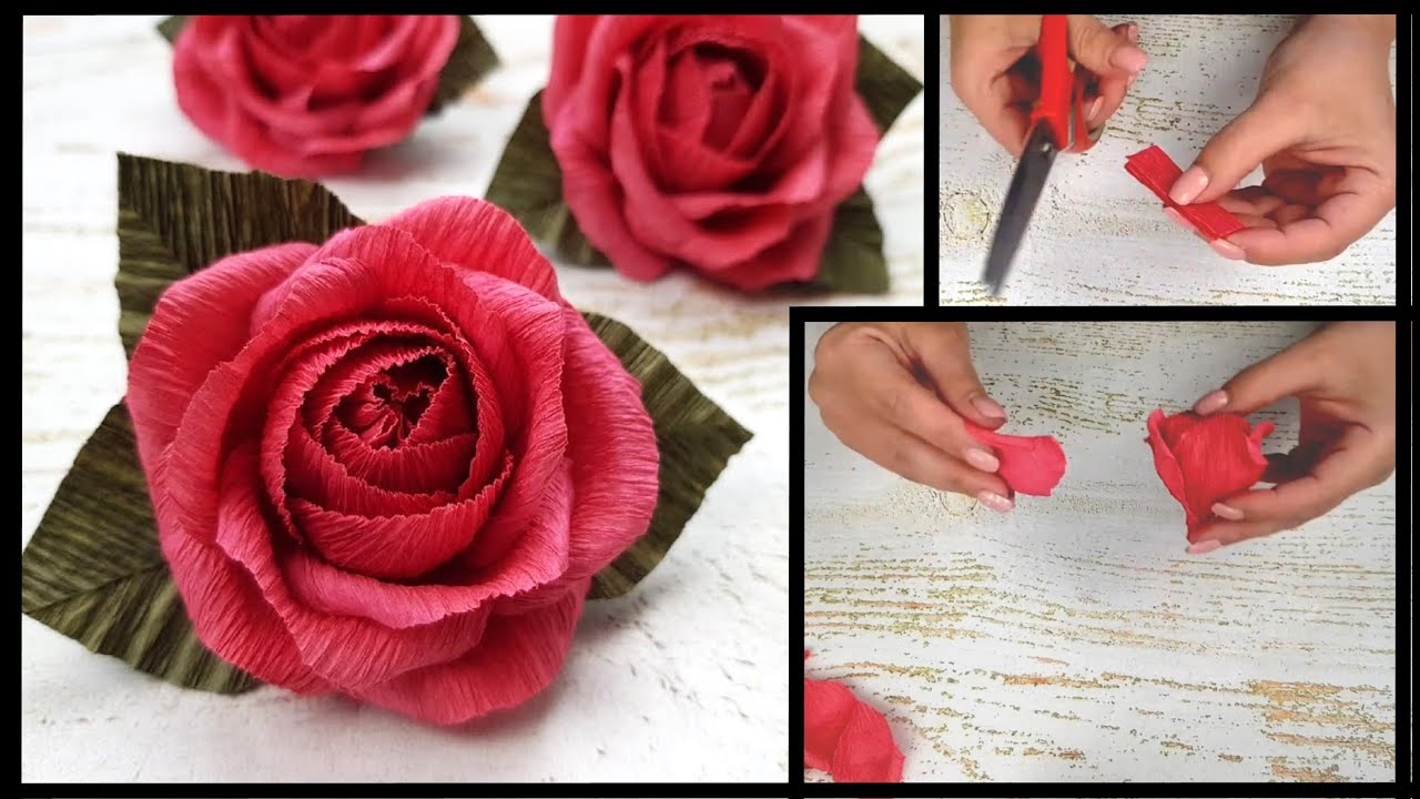Como hacer rosa con tela