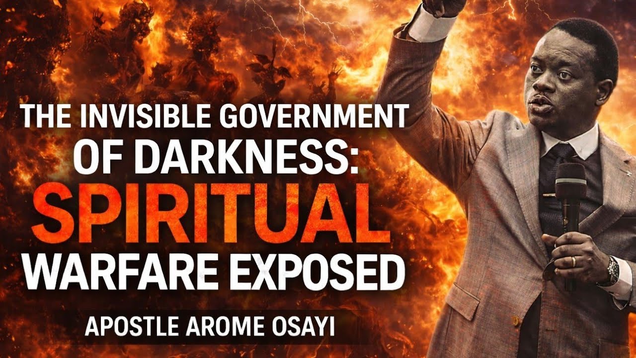THE INVISIBLE GOVERNMENT OF DARKNESS EXPOSED || SPIRITUAL WARFARE EXPOSED || APOSTLE AROME OSAYI 