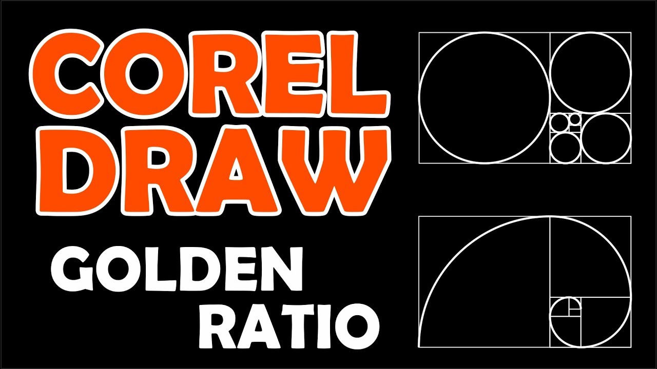 Corel Draw Golden Ratio - YouTube