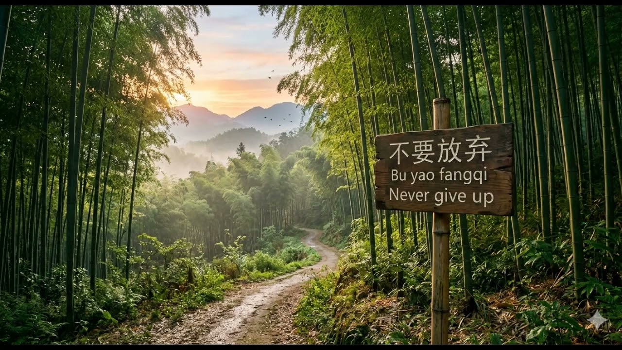 不要放弃 Never give up