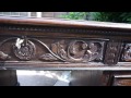 Twin Pedestal Reproduction Writing Desk Old Charm Antique Style Item 300959043049 Twin Pedestal Reproduction Writing Desk Old Charm Antique Style Item 300959043049