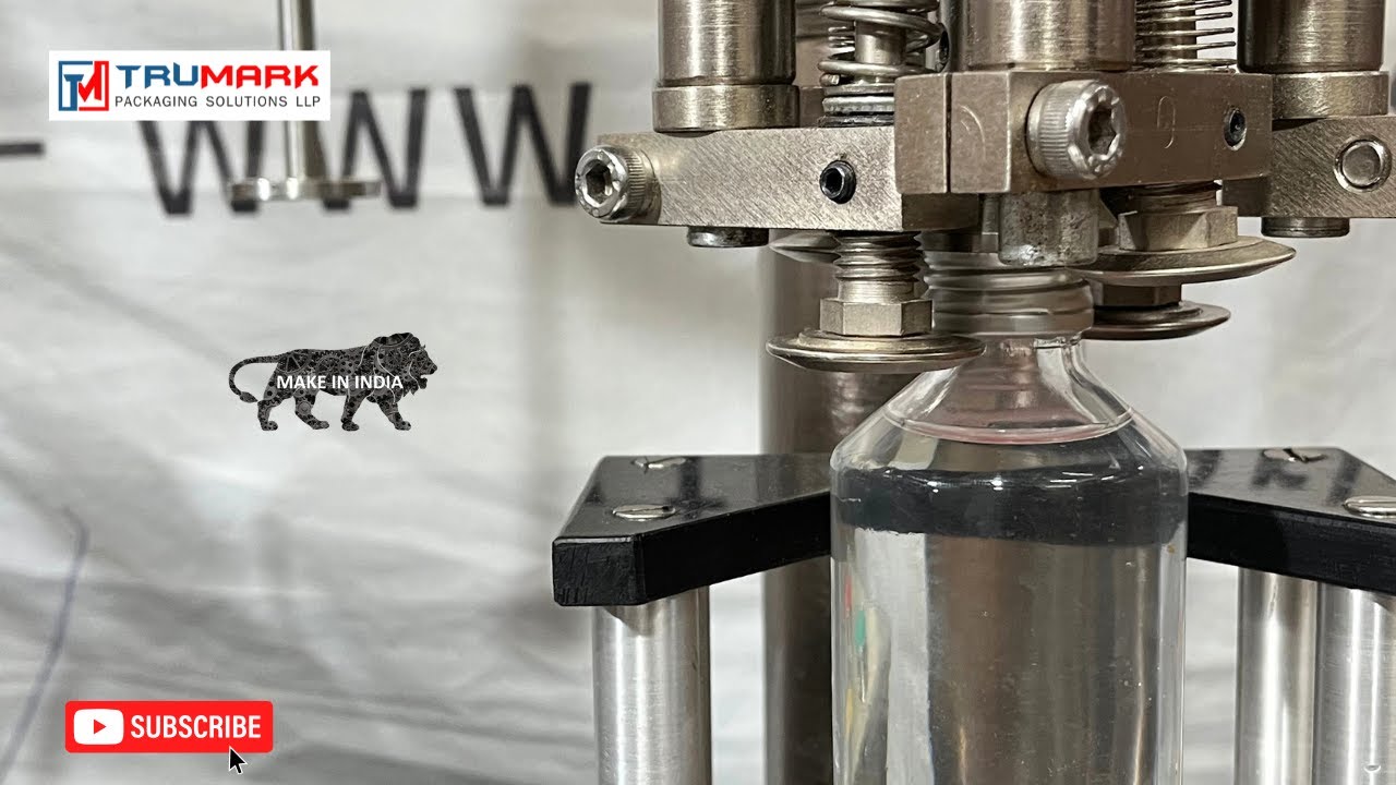 Semi Automatic ROPP Capping Machine | Alkaline Bottle Capper for Wine ...