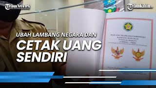 Sebuah Ormas di Garut Ubah Lambang Negara dan Cetak Uang Sendiri Sebuah Ormas di Garut Ubah Lambang Negara dan Cetak Uang Sendiri