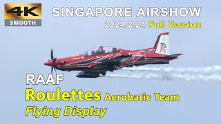 RAAF, Roulettes Aerobatic Team @ Singapore Airshow 24/2/2024 #airforce #aviation #militaryaircraft