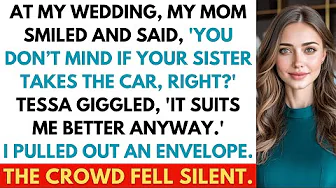At My Wedding, My Mom Smiled And Said, “Your Sister Deserves The Car His Parents Gave You, Not You”