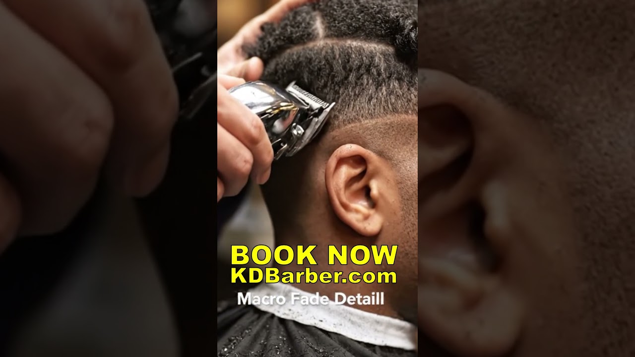 This shadow fade with twists hits pure NYC energy barber shop near me