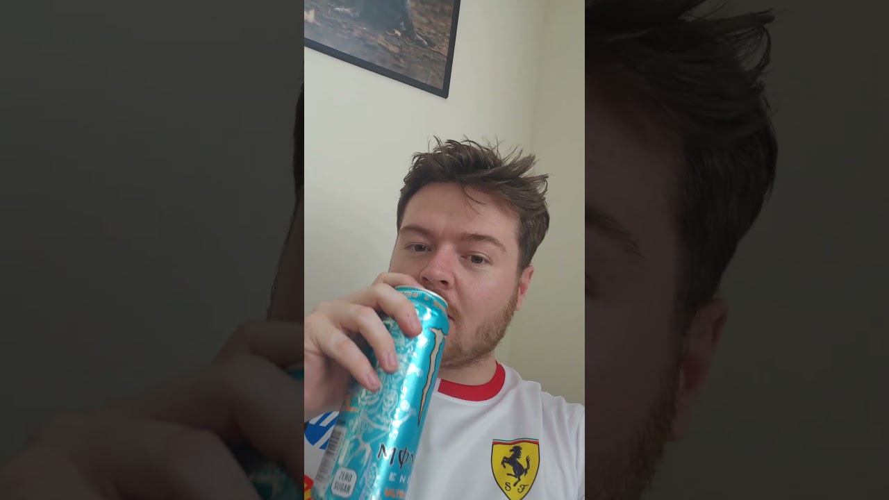 One Sip of Monster Ultra Fiesta Mango(Sugar Free) 