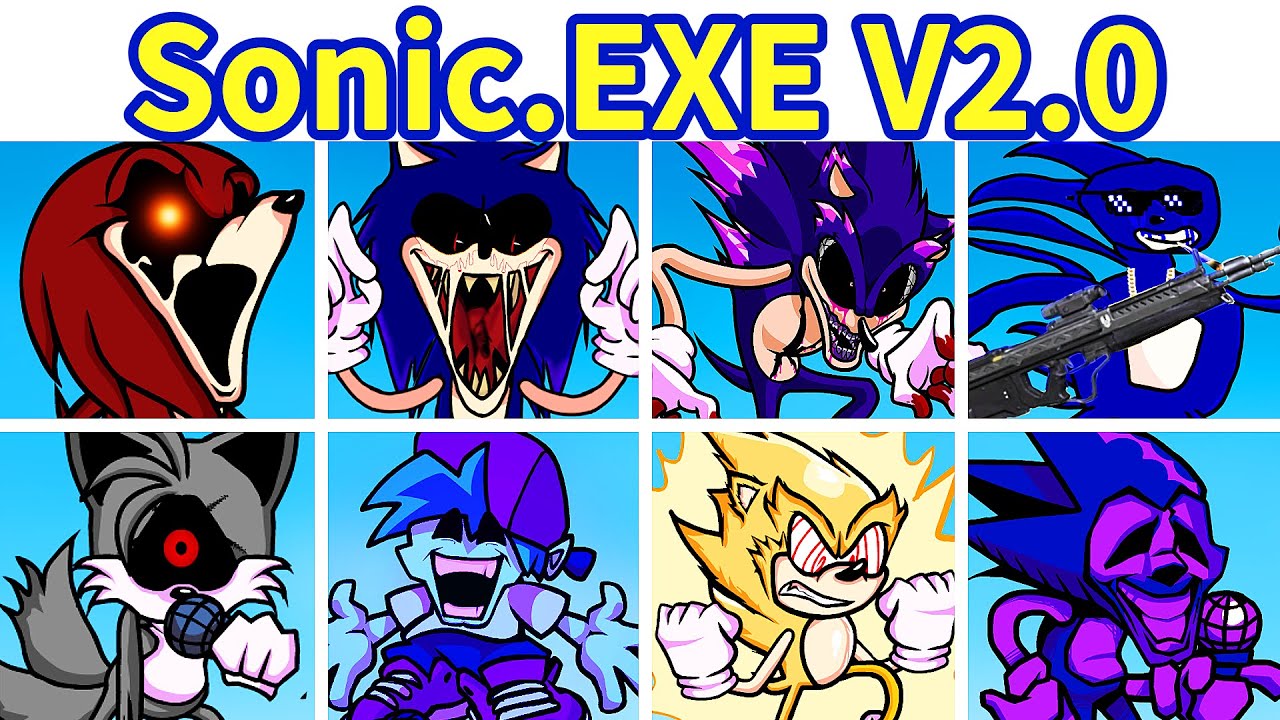 VS Sonic.EXE Update 2 for FNF Multi [Friday Night Funkin'] [Mods]