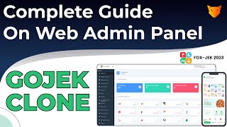 How Gojek Clone Admin Panel Works | Gojek Clone App Live Demo | Build App Like Gojek - WhiteLabelFox screenshot 5