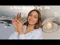 days in my life | snowboarding at blue mountain, bali body makeup, new lamp, styling bangs