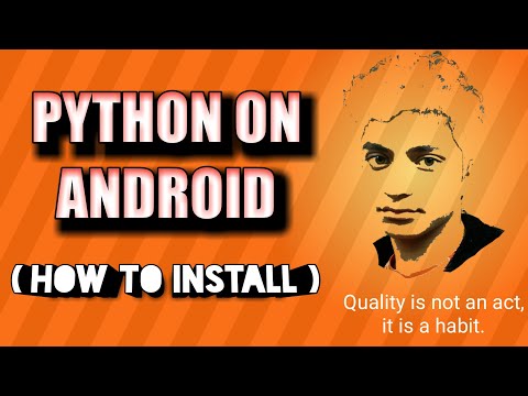 HOW TO INSTALL PYTHON ON ANDROID Hindi