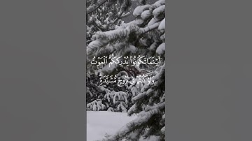 ايات تتحدث عن الموت           #احاديث #ثانوية_عامة #ثقافة #دين #دينيه #آيات #قرآن #قران_كريم