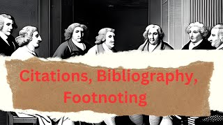 Legal Methods | Video 20 | Citations, Bibliography and footnoting