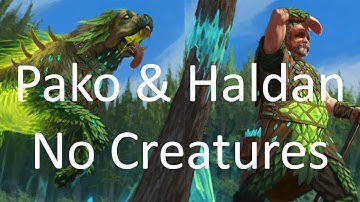 MTG EDH - Pako & Haldan No Creatures - Deck Tech