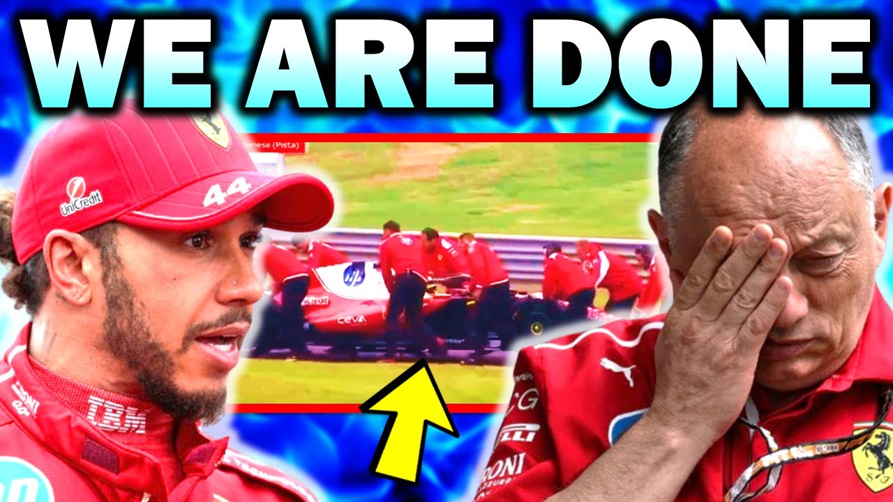 DISTURBING NEWS for Ferrari as Hamilton’s SF-26 Test Goes SIDEWAYS