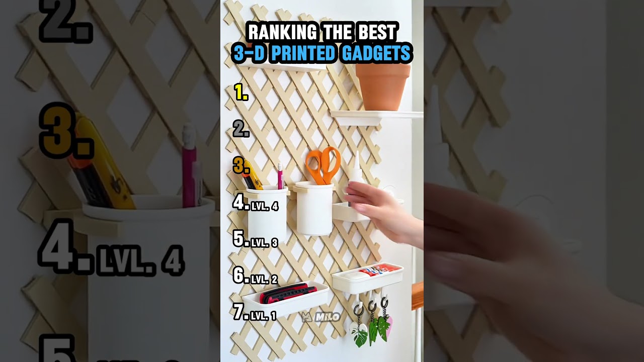 RANKING THE BEST 3-D GADGETS  (🎬Video Cred- @ForgeCoreCo )