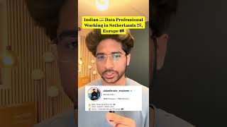 India to Netherlands 🇳🇱. Data Engineer #dataengineering #dataanalytics #sql #python #dataanlysis