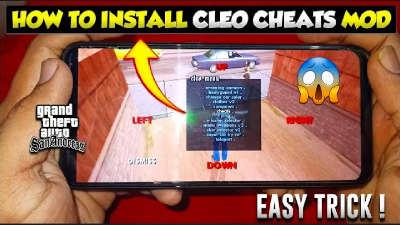 How To Install Cleo Cheats For GTA San Andreas Support