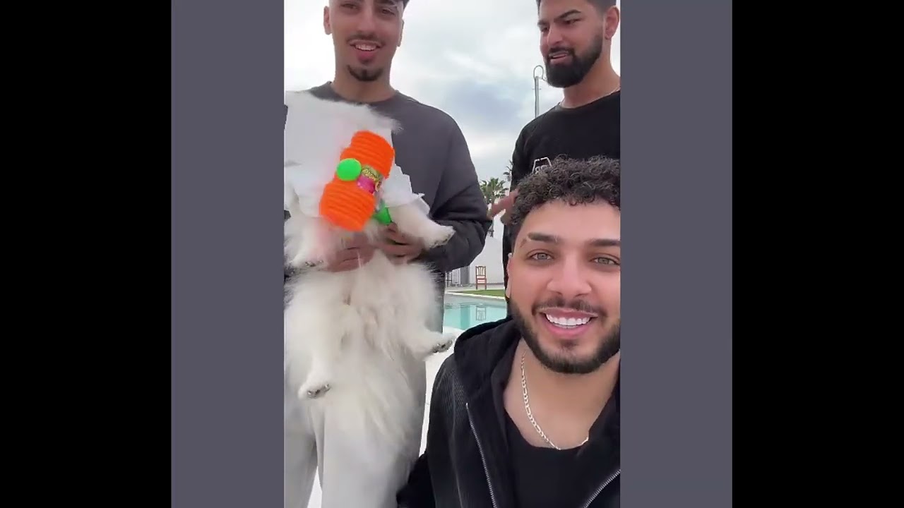 نزار مع شباب الان اسامه وعدنان طارق وائل فعليات لعاب اضحك من قلبك من شباب