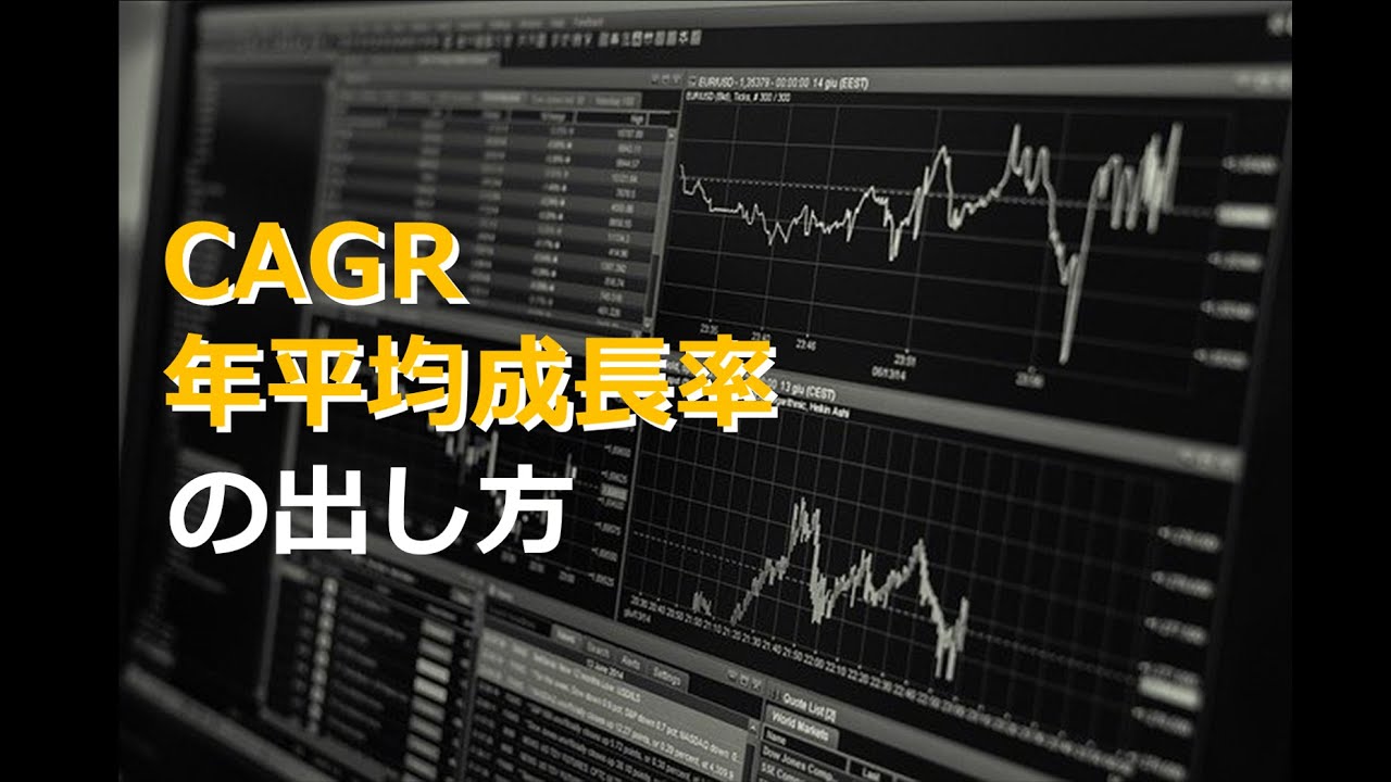 年平均成長率 CAGR（Compound Annual Growth Rate） の計算方法 Excel コピペして使ってください | みちログ