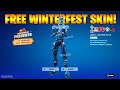 How to Get a Winterfest Glacial Dummys Skin EARLY NOW Fortnite! (Winterfest Discord Server)