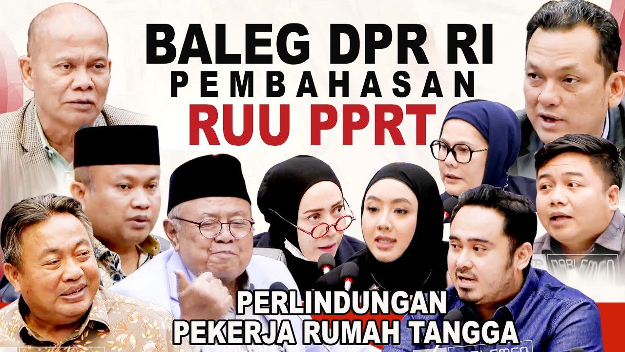 Baleg DPR RI Percepat Pengesahan RUU PPRT Yang Telah Di Bahas Selama 22 Tahun