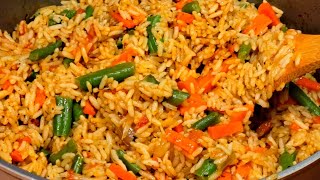 Easy Jollof Rice Recipe/Cameroonian jollof Rice/Yvonne Mforneh's Kitchen#onepotfood