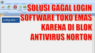 SOLUSI GAGAL LOGIN SOFTWARE TOKO EMAS KARENA DI BLOK ANTIVIRUS NORTON screenshot 5