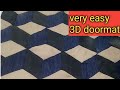 3D Floor mat, Doormat,Rugs, Table mat,Carpet from waste Clothes/Old Jeans Recycle.