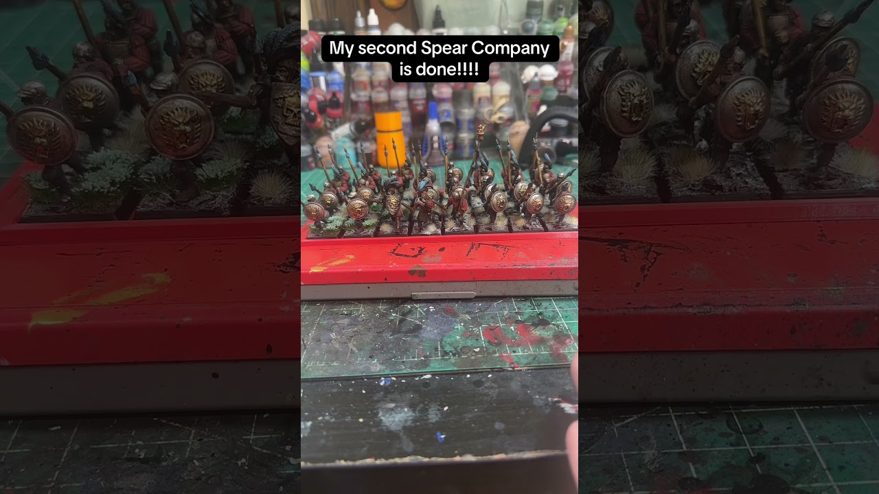 My second Nuln Spear Company is done! 