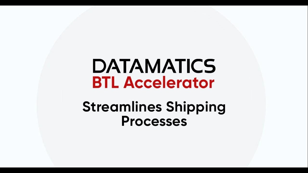 Datamatics Book-Truckload Accelerator Demo Video