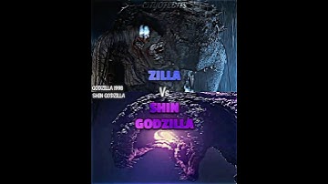 Shin Godzilla vs Zilla #godzilla1998 #shingodzilla #vsedit #vsbattle #wis #wisedit #whoisstronger