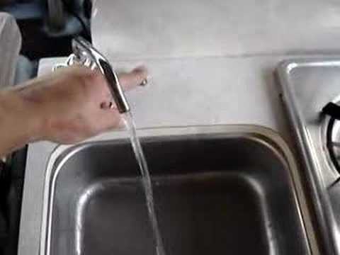 Camper Van Sink Operating Youtube