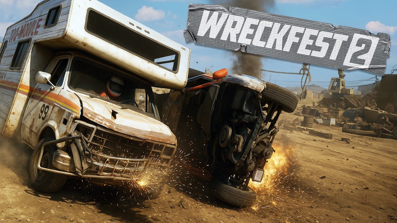 The NEW RV In Wreckfest 2 Multiplayer Is An ABSOLUTE BEAST! - YouTube