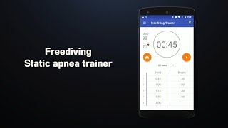 Freediving Trainer, application for static apnea training screenshot 3