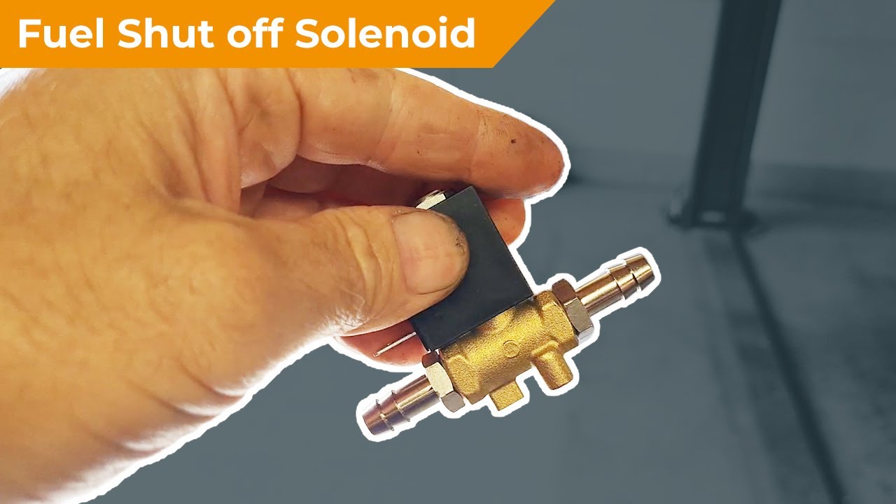 How to fit a Fuel Solenoid Cut Off Fire / Anti Theft Switch YouTube
