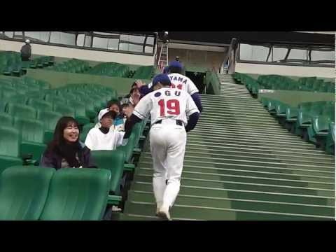 20120216　昭鉄エクスプレス　ウィニングロードでハイタッチ！