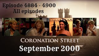 Coronation Street - September 2000