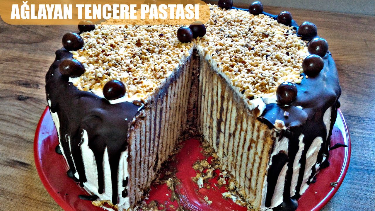 AĞLAYAN BİSKÜVİLİ PASTA TARİFİ AĞLAYAN TENCERE PASTASI TENCEREDE