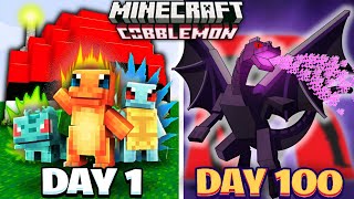 Surviving 100 Days in Minecraft Cobblemon (Hindi)