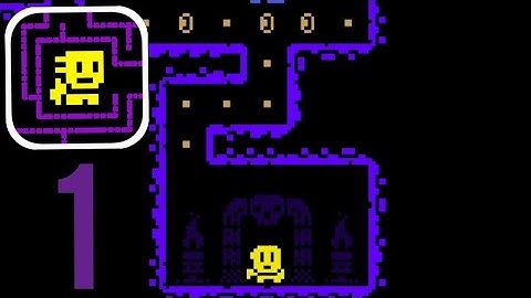 Tomb of The Mask: Jogo Retro Mobile - Gameplay Walkthrough Part 1 - Level 1 - 9 (iOS, Android)