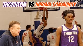 Illinois Commit Morez Johnson & Thornton Battle in front Of Coach Underwood Vs Normal Community!