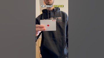 David Blaine Snap Color Change - Tutorial #magic #tutorial #shorts #magictricks