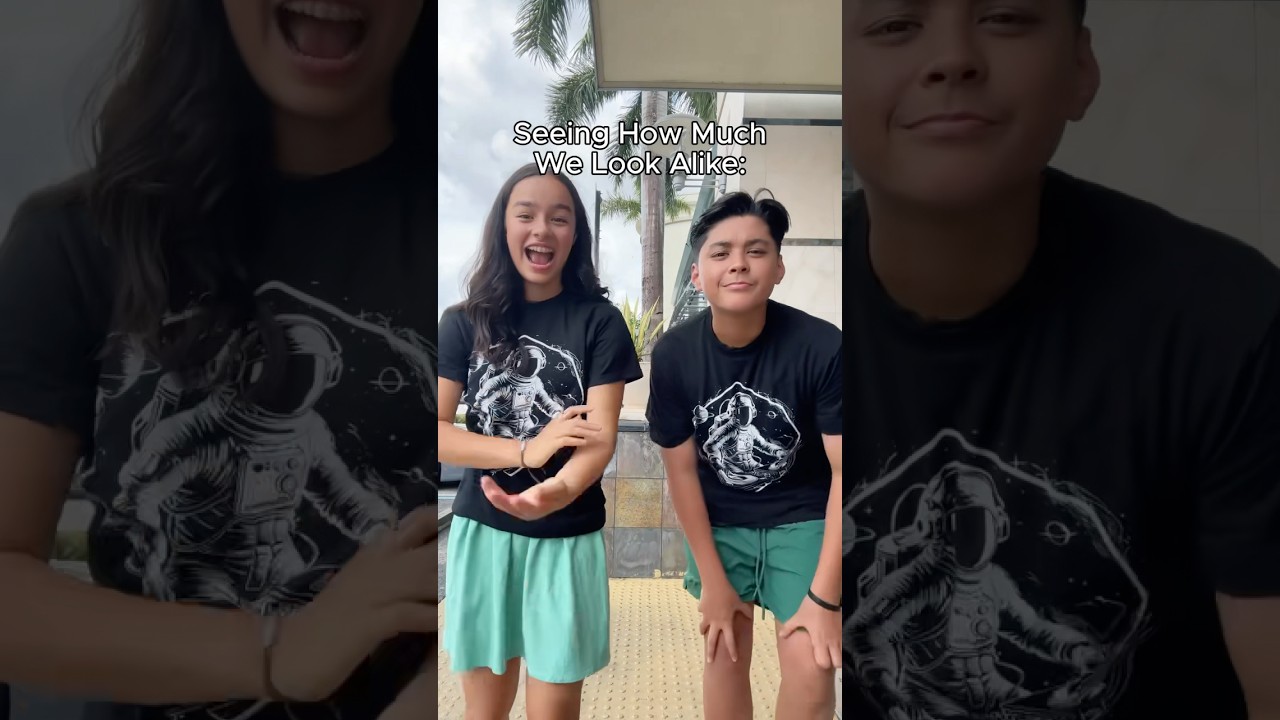 We look like siblings 😭 