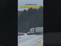 Semi Truck LOSES CONTROL on Icy Road 😳😳