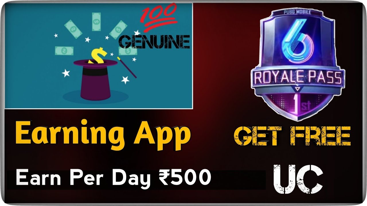 Pubg Uc Earn App | Pubg Free 20000 Bp - 