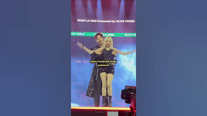 Zhang Hao and Yuqi's Sultry Duet Sparks Controversy at KCON LA 2025 #shorts #kconla #kpop #fyp
